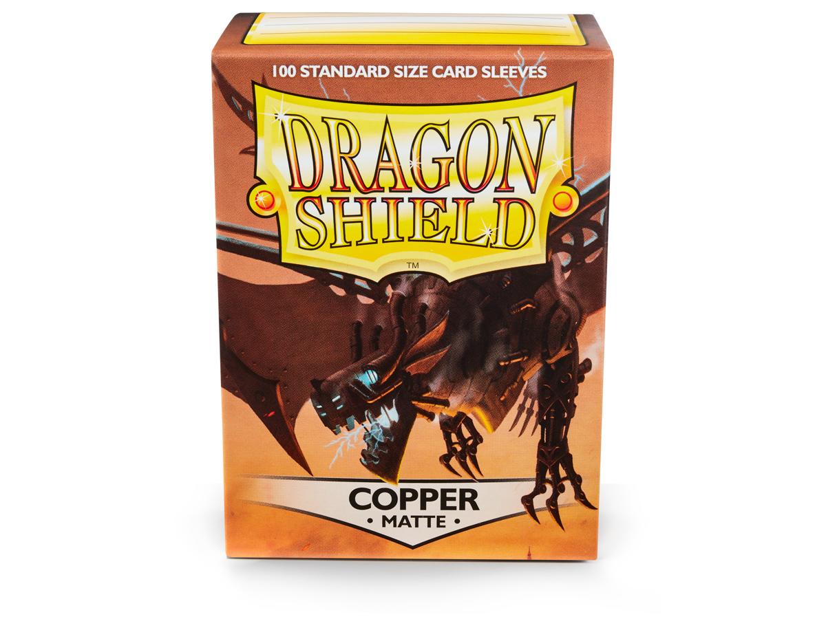 Dragon Shield Copper Matte Sleeves Standard x 100 Dragon Shield Copper Matte Sleeves Standard x 100